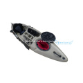 PE Plastic Canoe One Person kayak Fishing Summer Water Rowing Boats